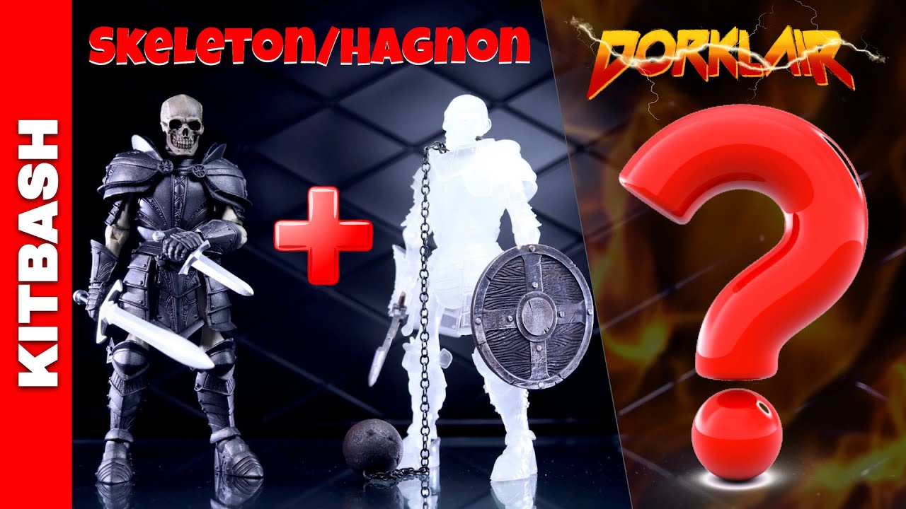 THE ARMOR IS A GHOST? FIX Mythic Legions Hagnon + Skeleton Builder Custom Kitbash Tutorial