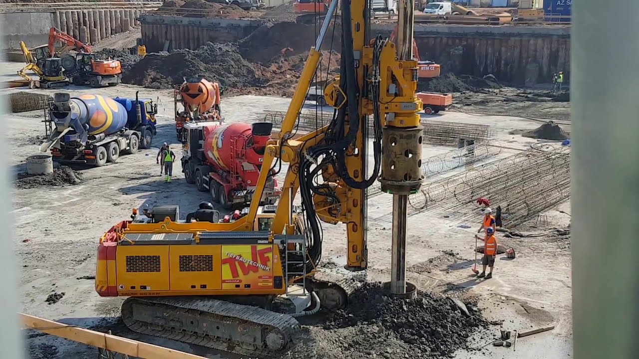 TWF Tiefbautechnik - Rotary Drill Machine - Drehbohranlagen