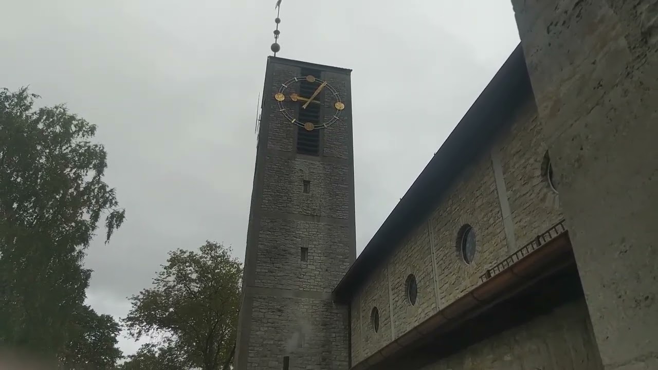 Glocke 3 und Vollgeläut der evangelischen Christuskirche Heidenheim an der Brenz