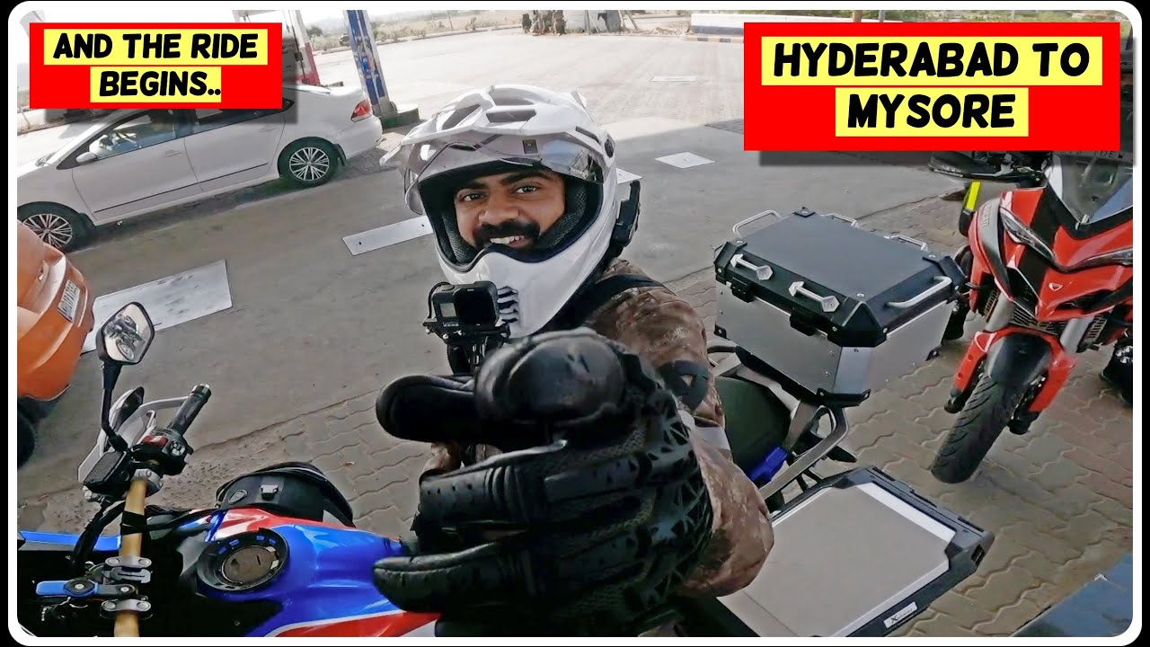 Mysore Nonstop From HYD | DAY 1 | @alpharoadie4944 @2-brothervlogs