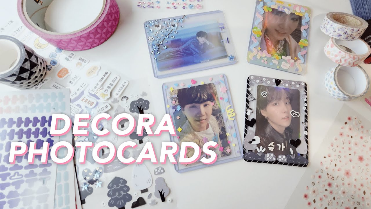 Decora conmigo: Photocards | Estilos e ideas para decorar tus toploaders