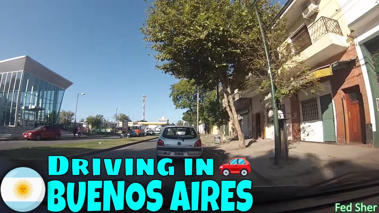 Driving in Buenos Aires (from Boulogne to San Isidro)