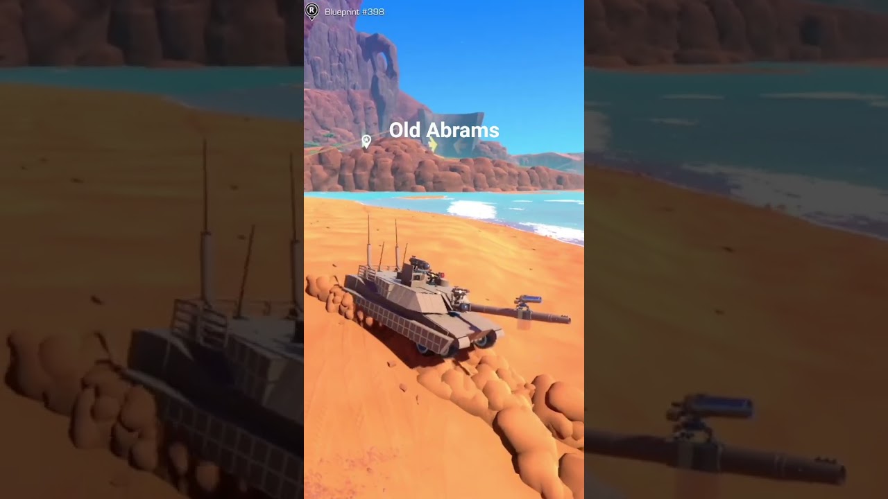 An Abrams from a while back #trailmakers #tank #gaming #cool #panzer #Abrams #memories