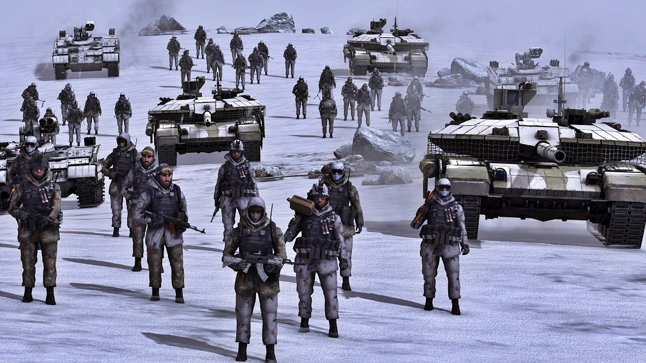 WHAT IF Arctic War Breaks Out - NATO vs RUSSIA | Gates of Hell