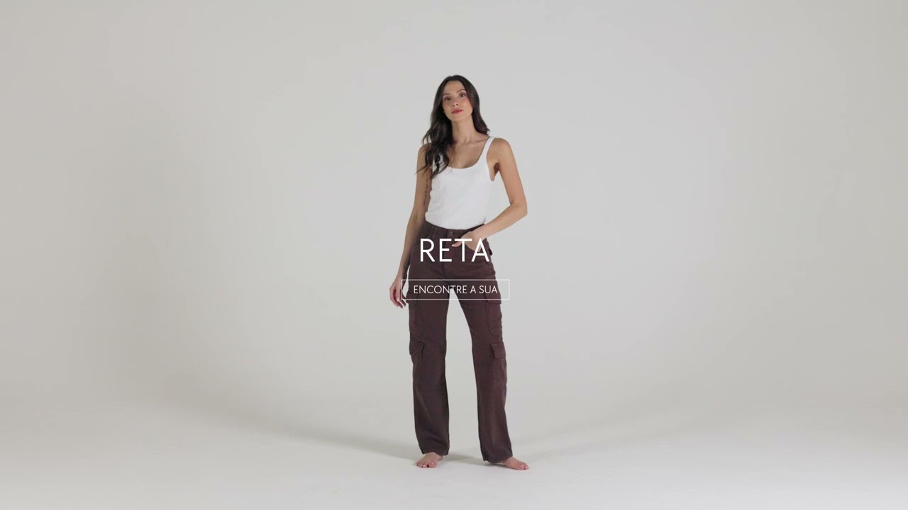 Cal&ccedil;a Jeans Reta Sawary
