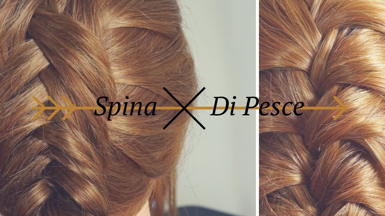 [TUTORIAL] - TRECCIA A SPINA DI PESCE attaccata alla testa (doppia versione)