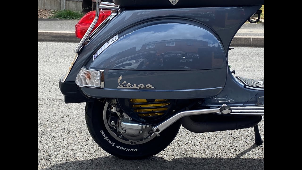 4 minutes of fun on a Vespa PX! Shakedown ride in preparation for European Vespa Days 2022 Portugal