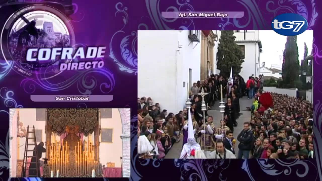 Jueves Santo TG7 28 de marzo de 2013. I Parte