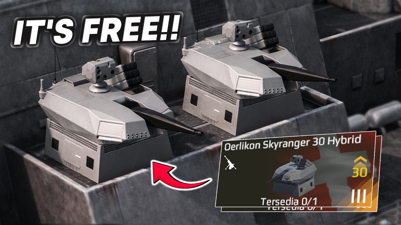 Item Gratis Tapi OP! Skyranger 30 Hybrid Auto Cannon Multi Role – Modern Warships