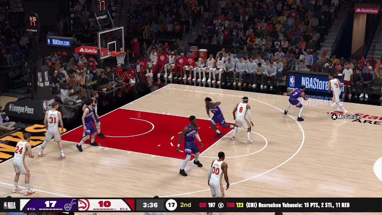 NEW LINEUP | Utah  vs Hawks | NBA2K26