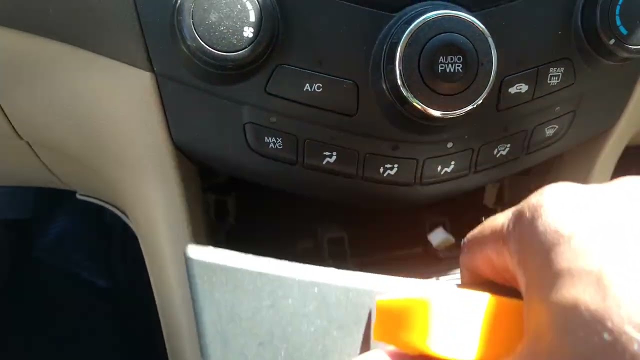 2003-2007 Honda Accord installing a android radio