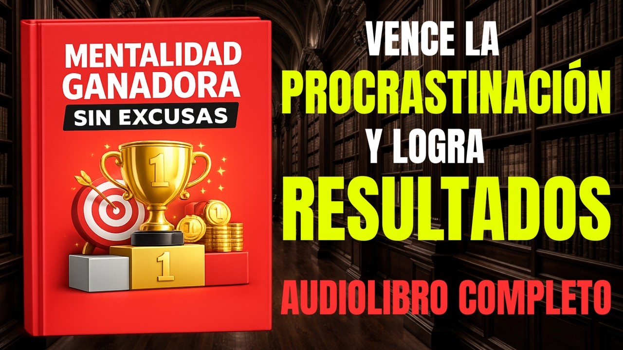 🏆 MENTALIDAD GANADORA 💡 : (Reprograma tu mente y vence la procrastinación) AUDIOLIBRO COMPLETO