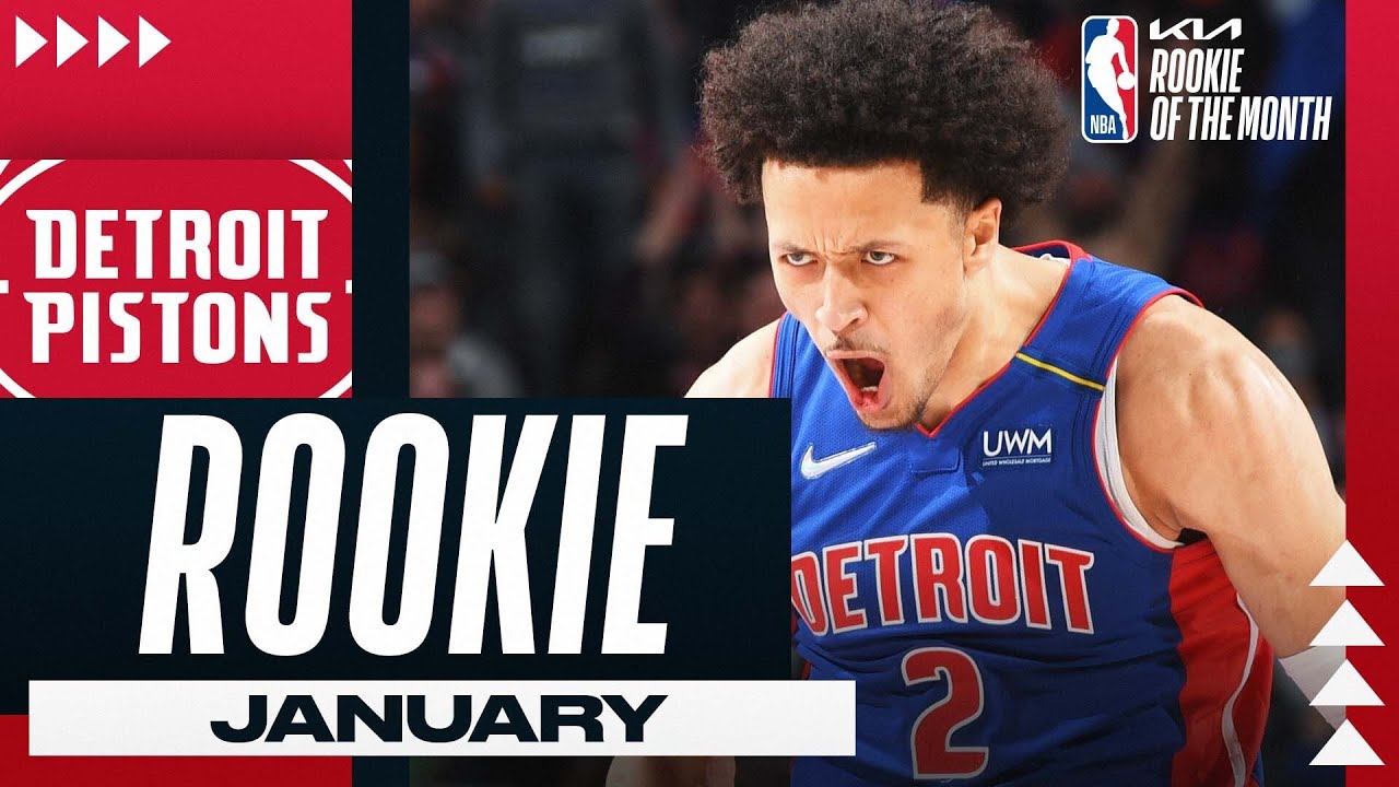 Cade Cunningham Wins Eastern Conference Kia Rookie Of The Month 🔥