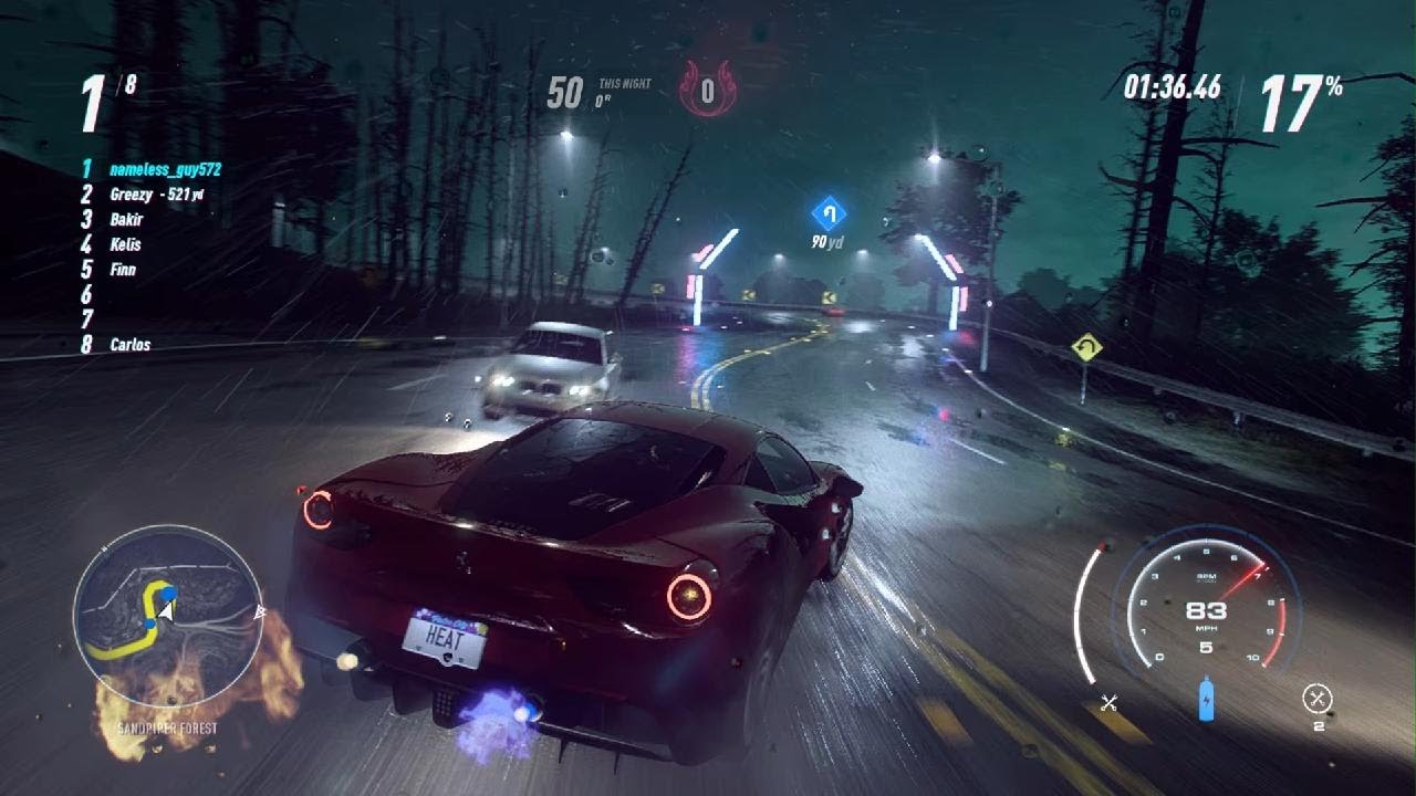 Need for Speed Heat first run not bad