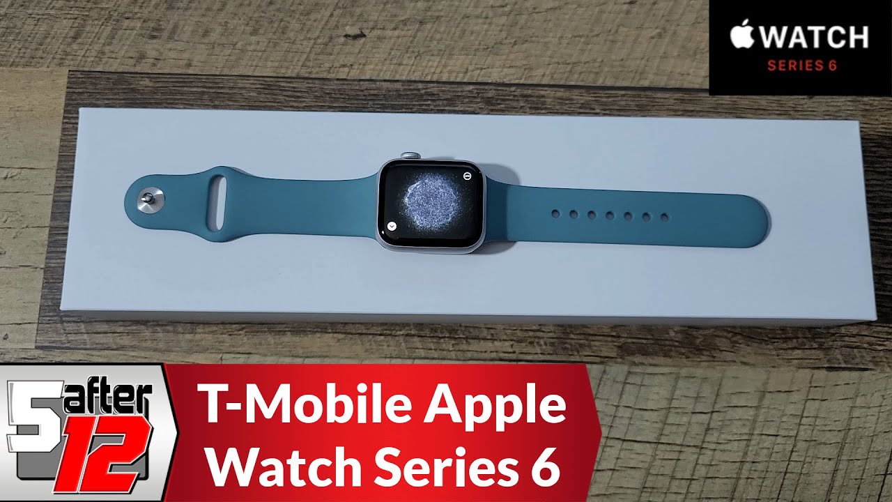 T-Mobile Apple Watch Series 6 | Cactus Apple Watch Sport Band (40mm)
