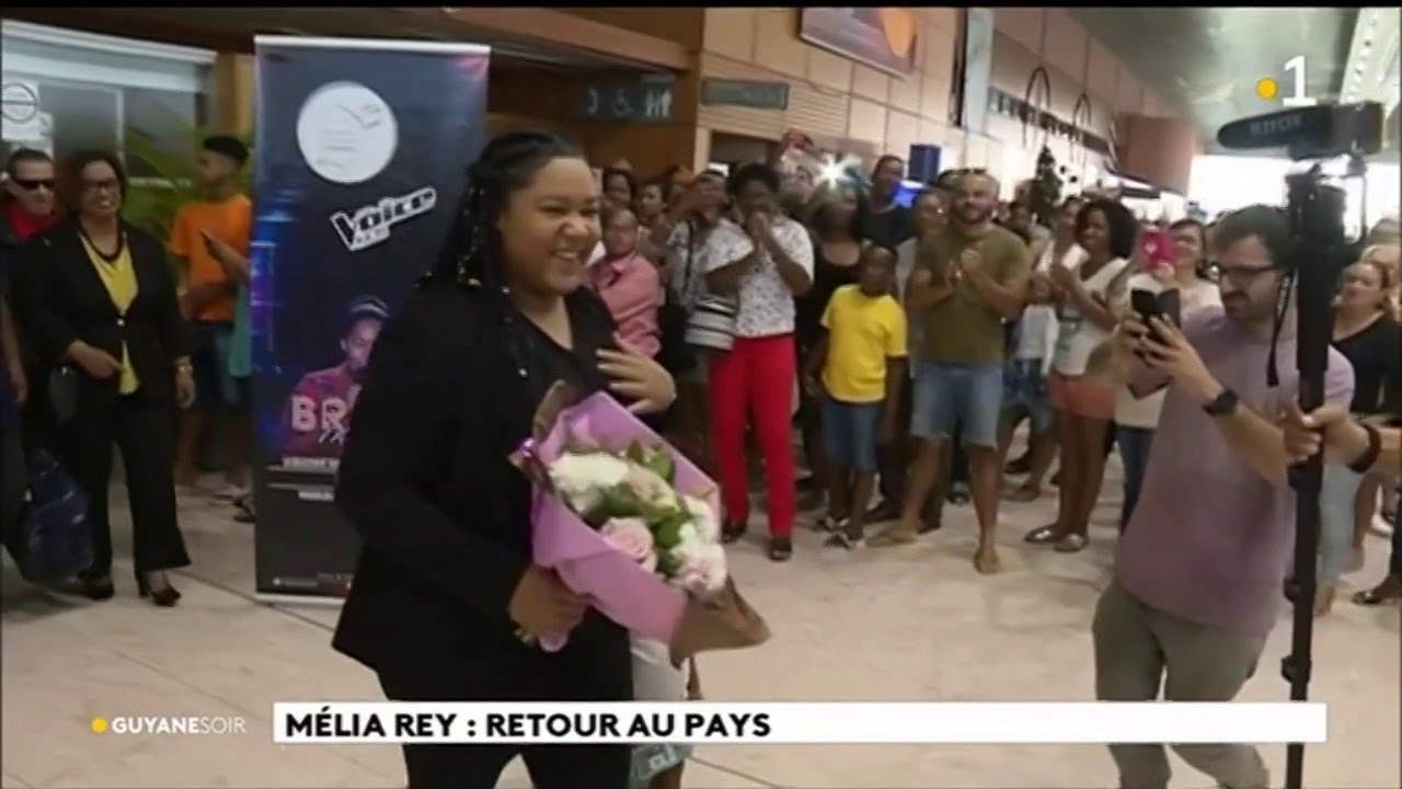 Le retour de Mélia Rey en Guyane finaliste de 