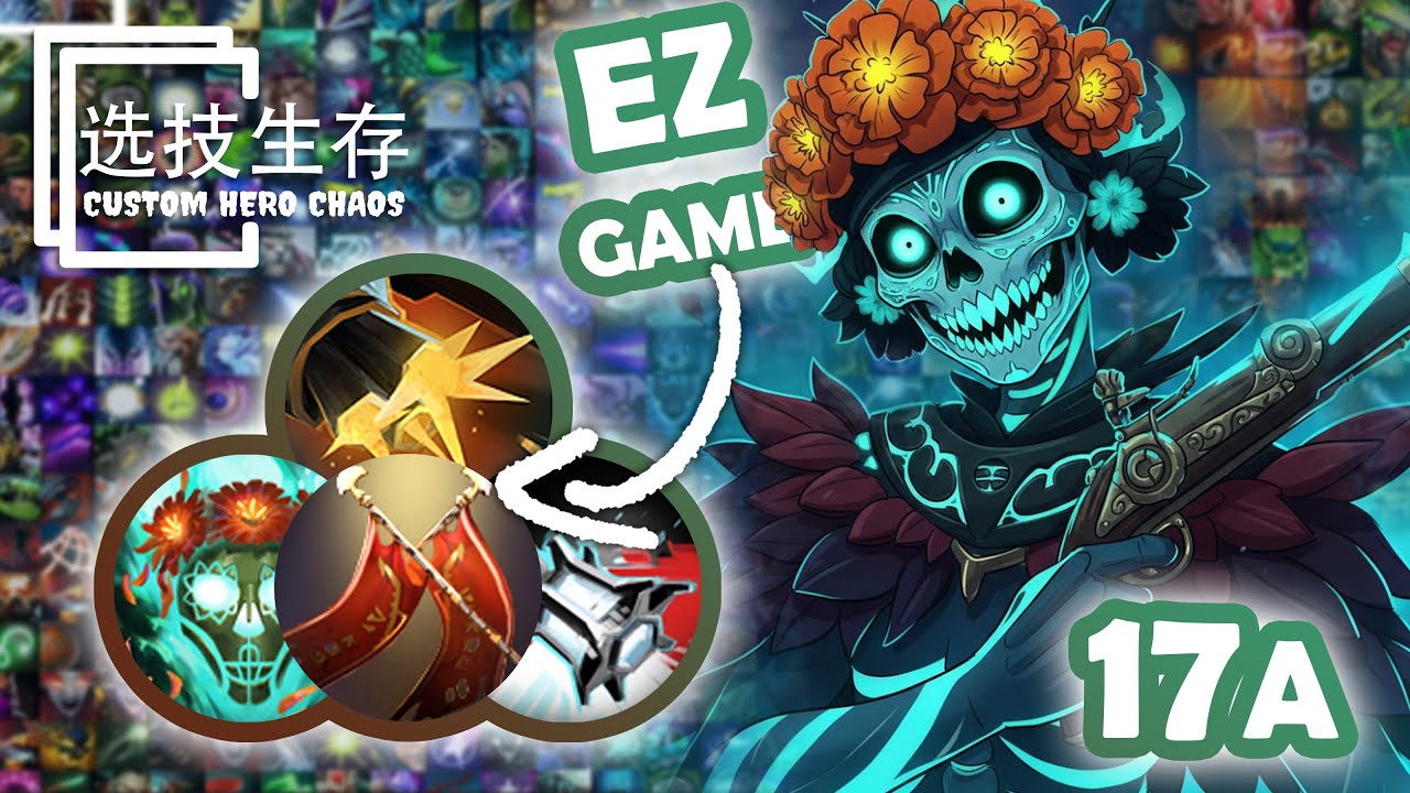 Muerta With Duel And Pierce the Veil Best Skills Combo - Dota 2 Custom Hero Chaos