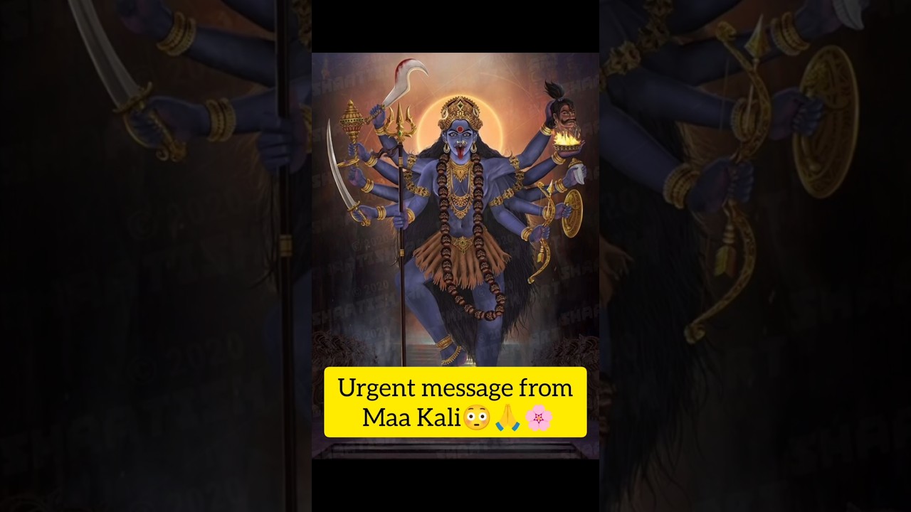 Devine Message from maa Kali 😳🌸#tarot #maa #maakali #massage #universe #tarotcardreading #🌸🌸🌸