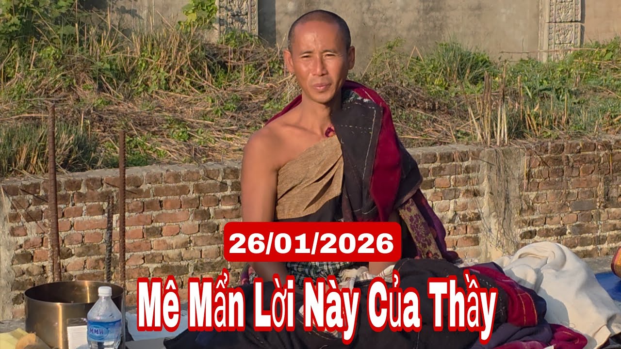 Mê mẩn với những lời này của sư Minh Tuệ 26/1/26