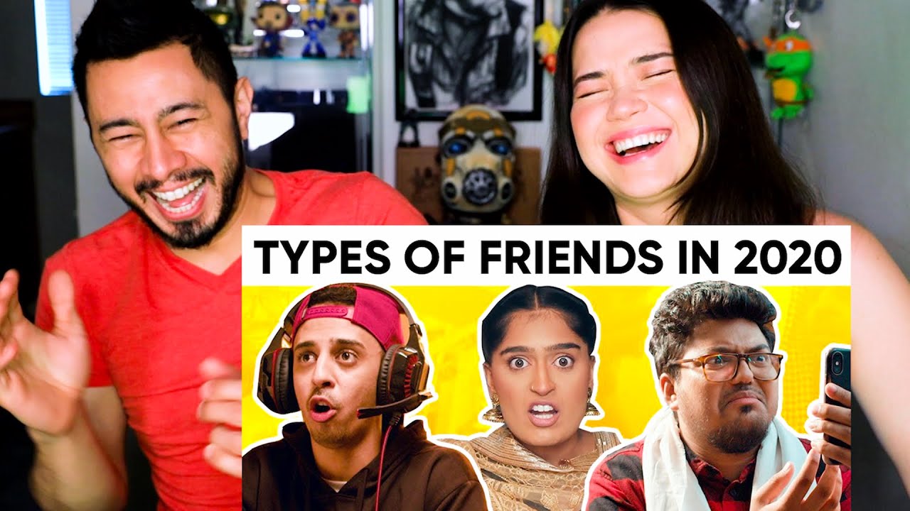 JORDINDIAN | Types Of Friends In 2020 | Life During Lockdown | Reaction by Jaby Koay & Achara Kirk