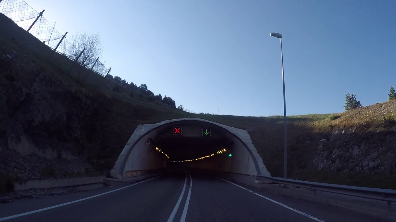 Andorre Route vers le Pas de la Case, Gopro / Andorra Road to Pas de la Case, Gopro