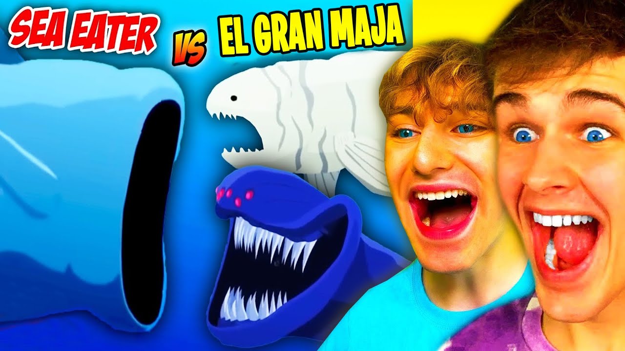 SOUBOJ SEAEATERA vs EL GRAN MAJA + BLOOP + MEGALODON!