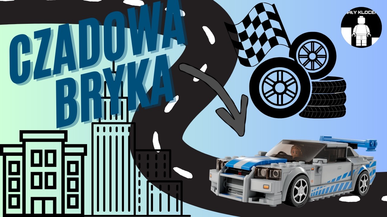 CZADOWA BRYKA! - Recenzja LEGO 76917 Nissan Skyline GT-R (R34) z filmu „Za szybcy, za wściekli”