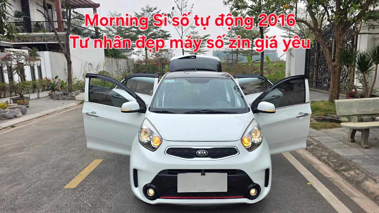 🦄 Morning Si số tự động 2016 cực đẹp giá yêu | Xe tư nhân đẹp máy số zin từ dàn cò chất | 0913633466