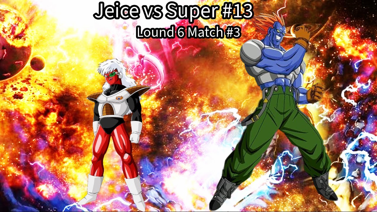 Lound 6 Match #3: Jeice vs Super #13 (Dragon Ball Raging Blast 2 Ultimate Tournament)