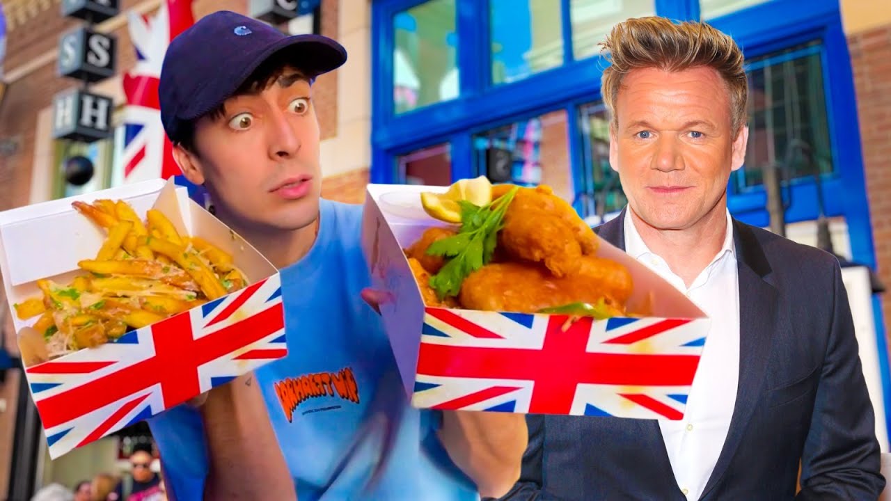 Voy al RESTAURANTE de Gordon Ramsay en Las Vegas... (Fish & Chips)
