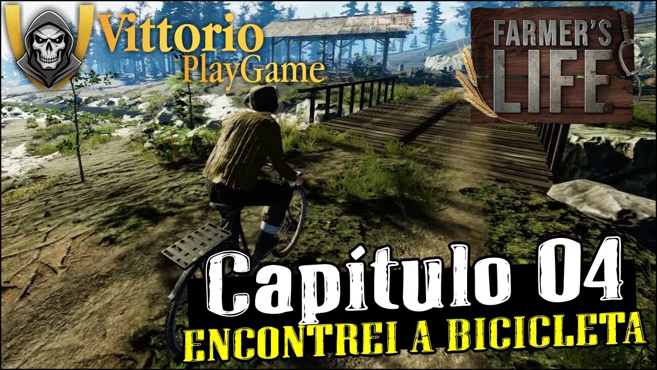 Farmer's Life - Capítulo 04 Encontrei a Bicicleta e Pintei a Nossa Casa