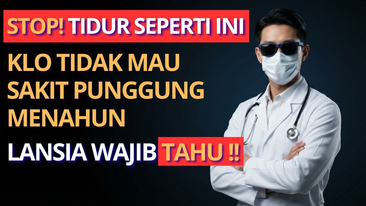 3 Posisi Tidur Penyebab Sakit Punggung Lansia (No. 2 Paling Sering) | Kesehatan Lansia