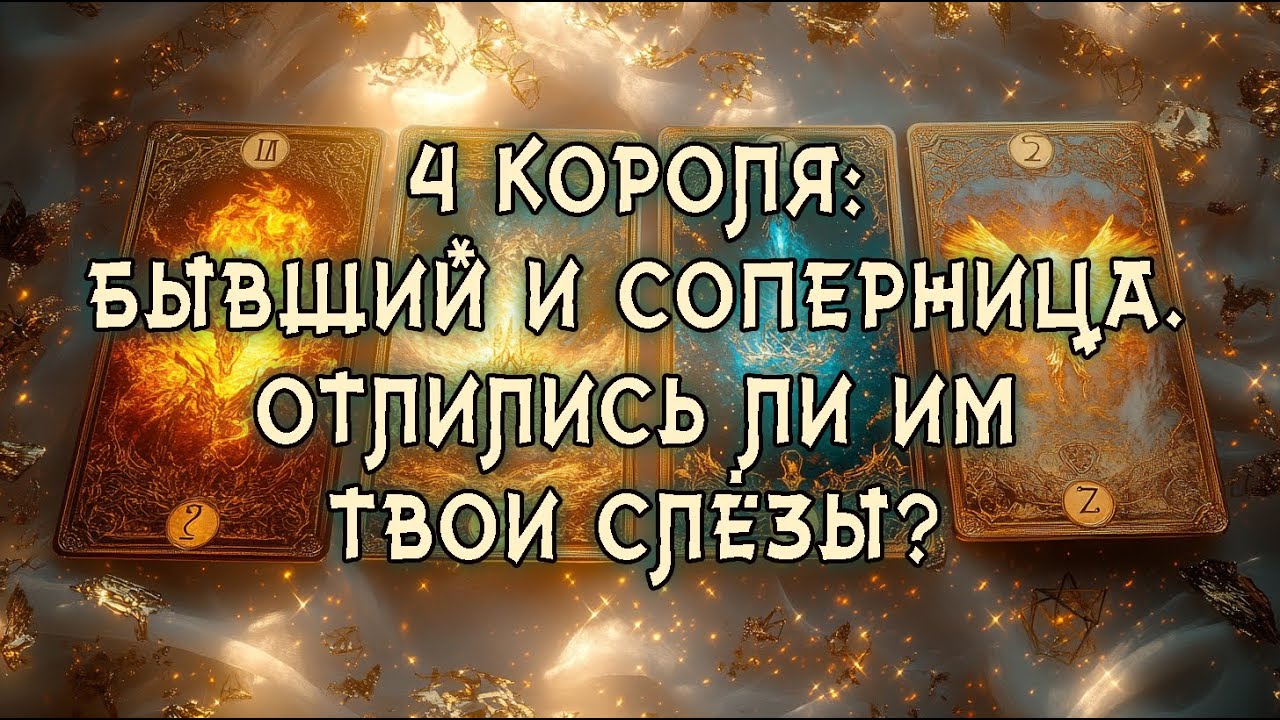 4 КОРОЛЯ: Бывший и соперница. Как у них дела? Расклад на Таро