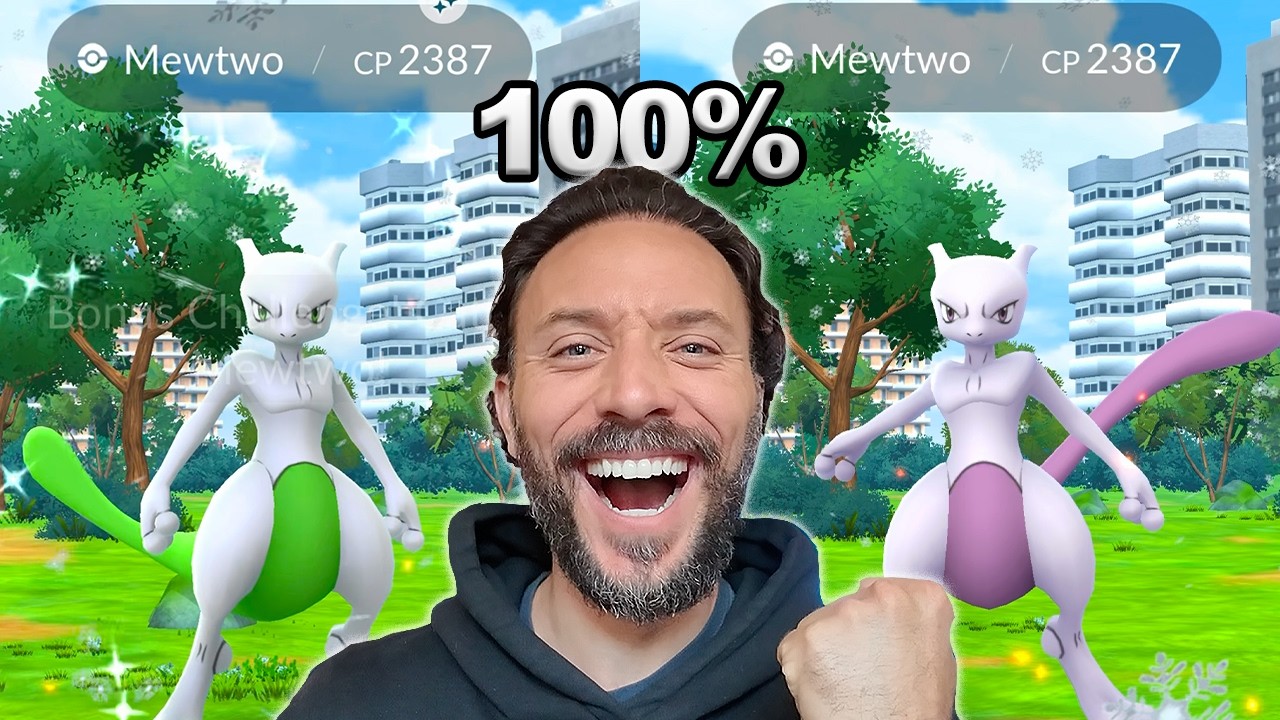 I Already Won GO Fest Tokyo&hellip; SHUNDO Mewtwo and 100% Background Mewtwo!