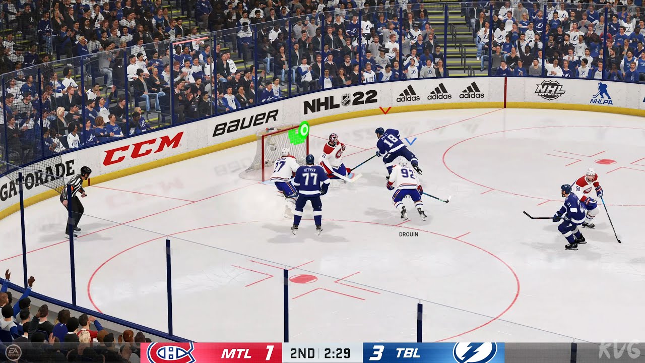 NHL 22 - Montreal Canadiens vs Tampa Bay Lightning - Gameplay (PS5 UHD) [4K60FPS]