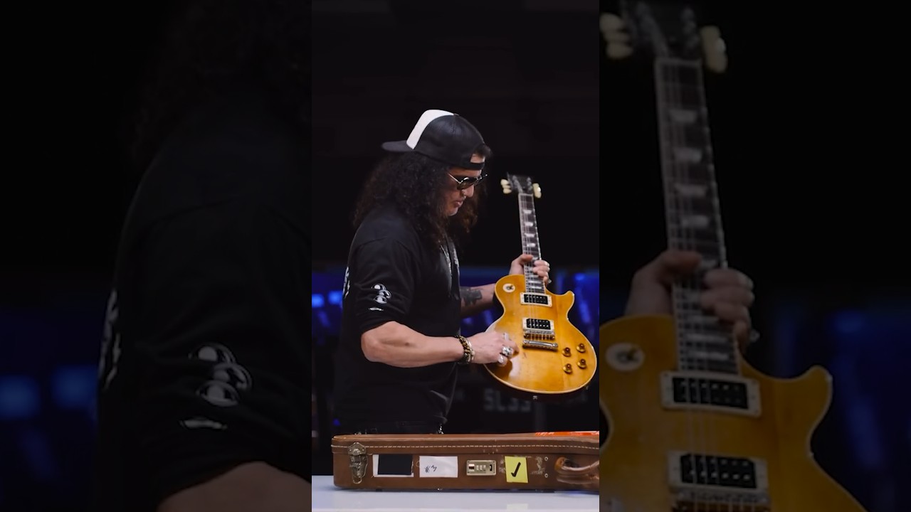 Slash & The ORIGINAL &bdquo;Jessica&rdquo; Gibson Les Paul &ndash; gitara Slash nr 1 na żywo