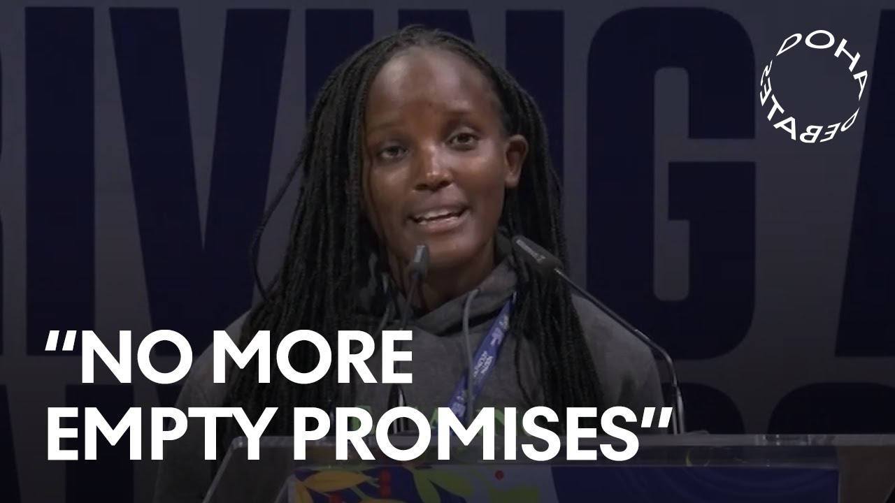 Vanessa Nakate's Full Keynote Speech at Youth4Climate Pre-COP26 | Doha Debates