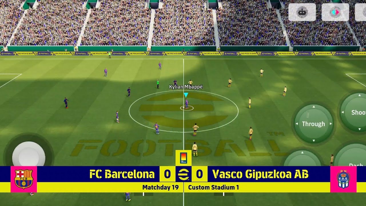 My league match against Real Sociedad/eFootball 2026 