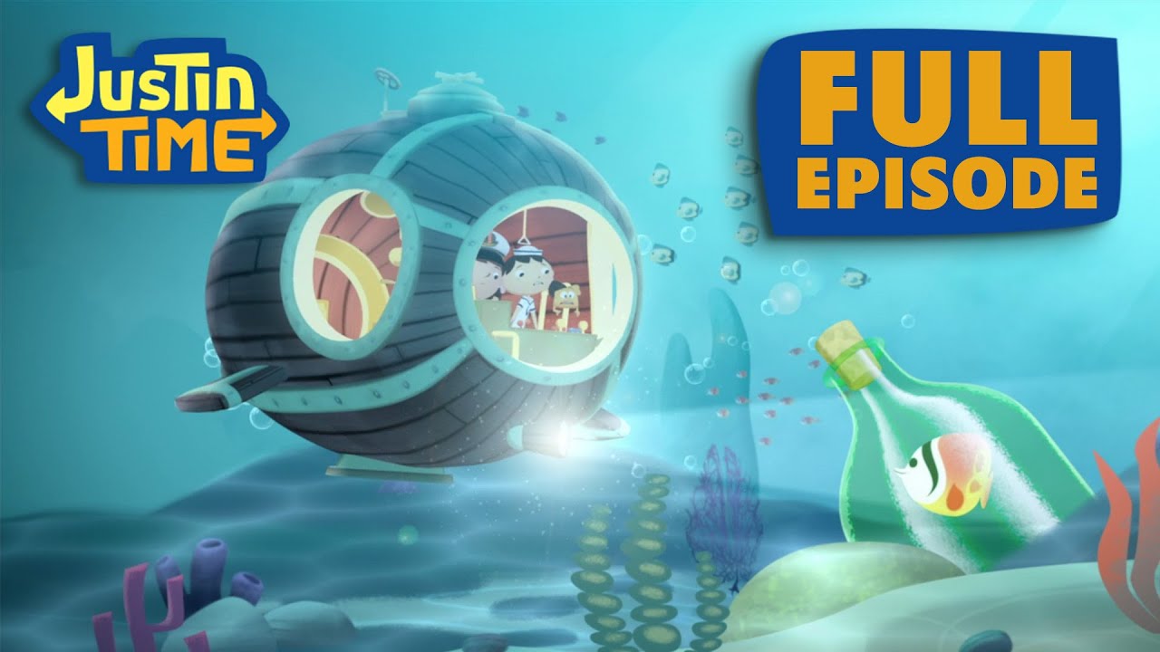Big Sub Hubub 🌊 FULL EPISODE | Justin Time Season 1