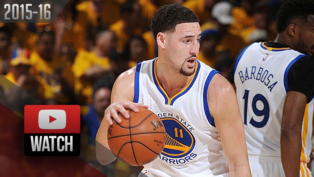 Klay Thompson Full Highlights vs Trail Blazers 2016 WCSF G1 - 37 Pts, UNREAL Shooting!