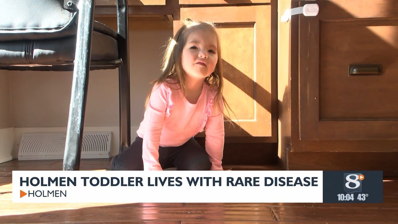 Holmen Toddler Lives with Rare Disease