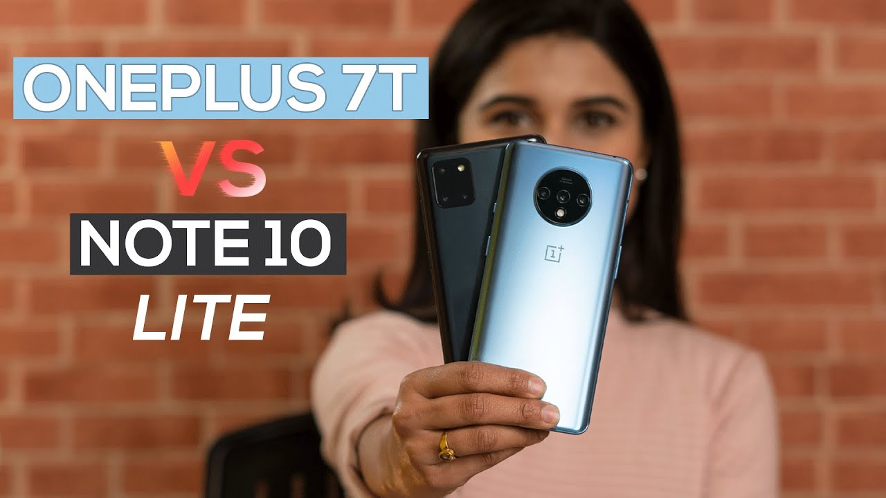 Oneplus 7T Vs Note 10 Lite: Which one is for you?