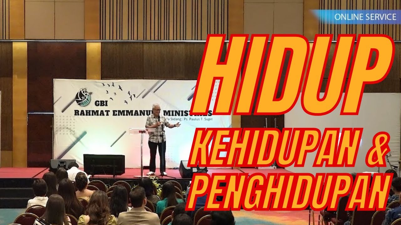 GBI REM Ciputra Online Service 21 April 2024 Ps Pengky Andu
