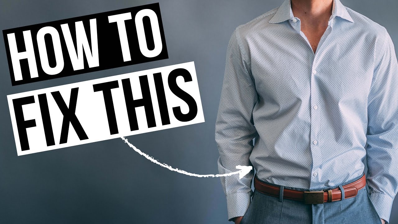 Best Way to Keep Your Shirt Tucked in (ALL DAY)