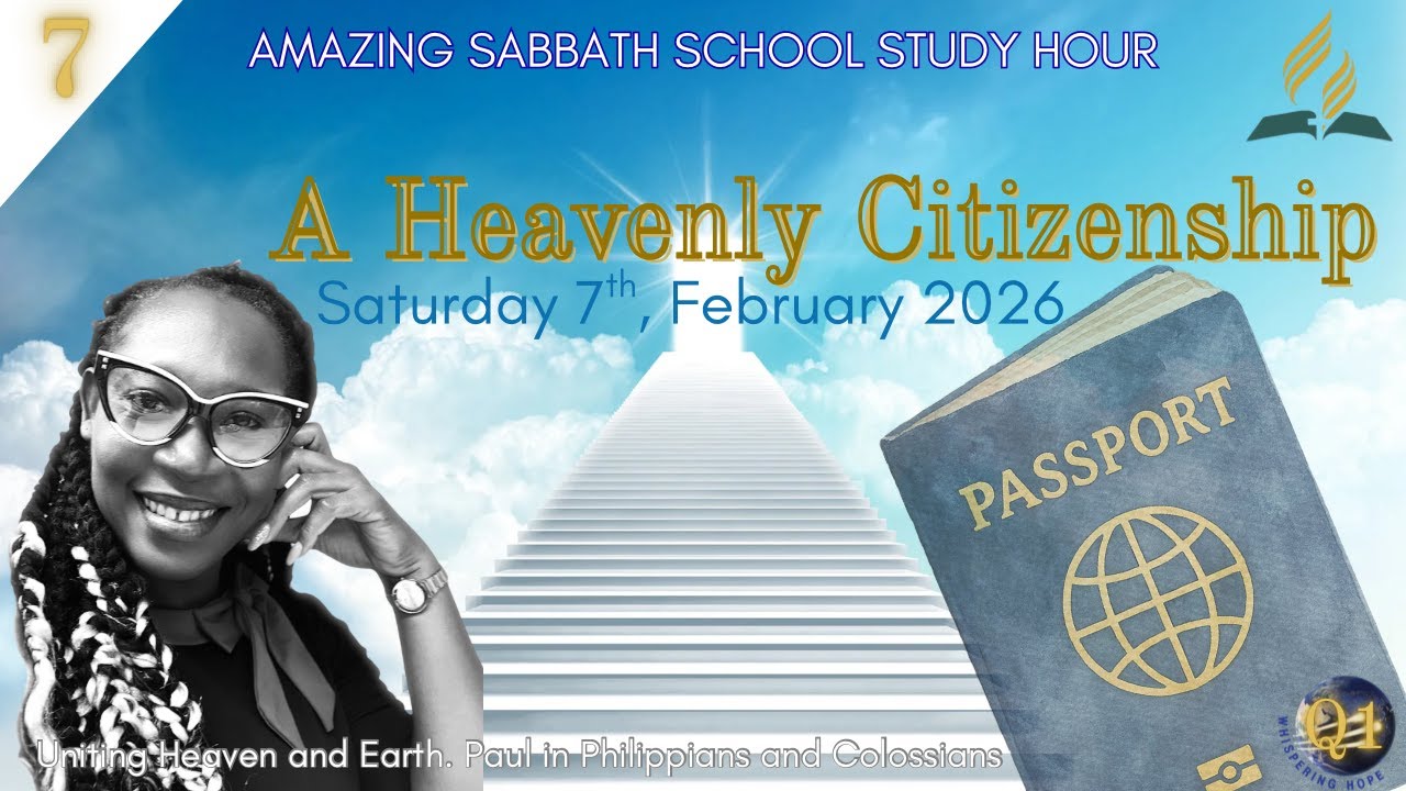 Lesson 7 Q1: A Heavenly Citizenship | AMAZING Sabbath School Lesson Study | 2026