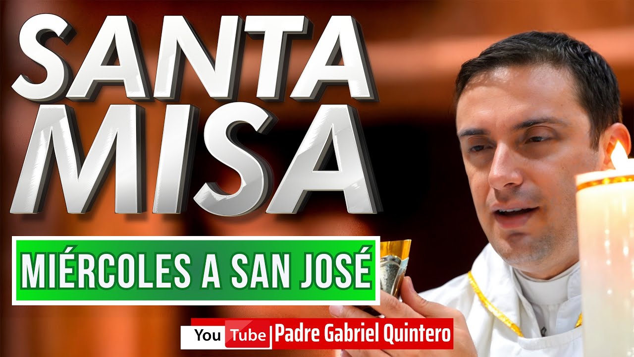 Miércoles 28 de enero 🙏🏻 Santa Misa de hoy miércoles 28 enero | Eucaristía de hoy P. Gabriel en vivo
