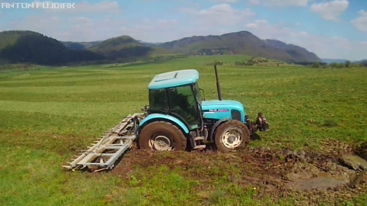 Branenie lúk 2016 Zetor ZTS 16145 a Zetor 7341 Super Turbo Joskin SCARIFLEX 600