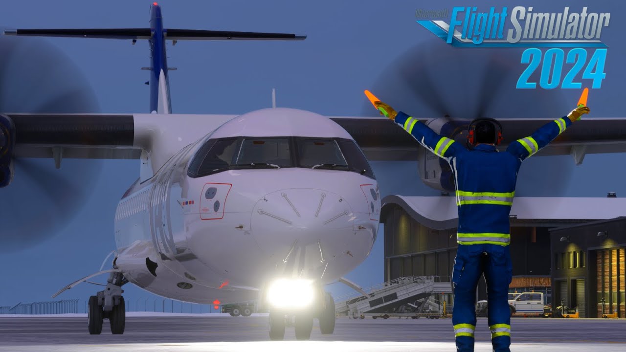 EPIC Flight Simulator Trip from SOUTHERMOST to NORTHERNMOST City in the World
