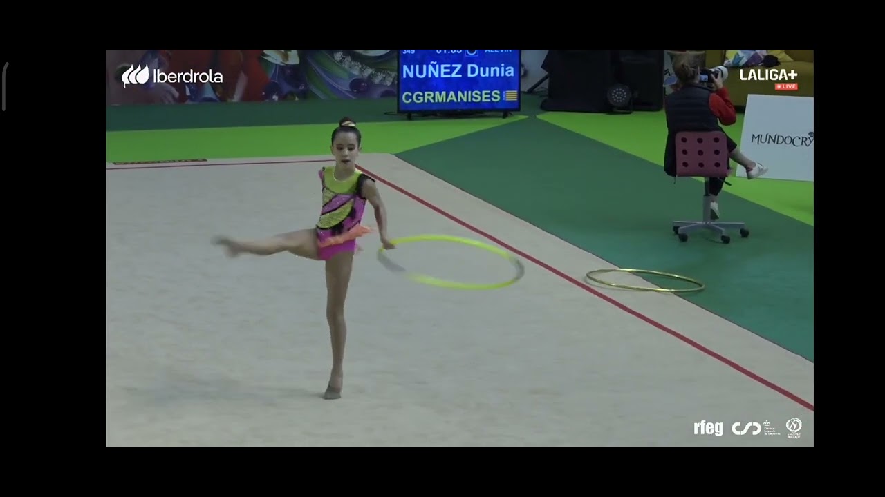 Tercera de España 🥉🇪🇦 Alevín Copa base individual Dunia Núñez