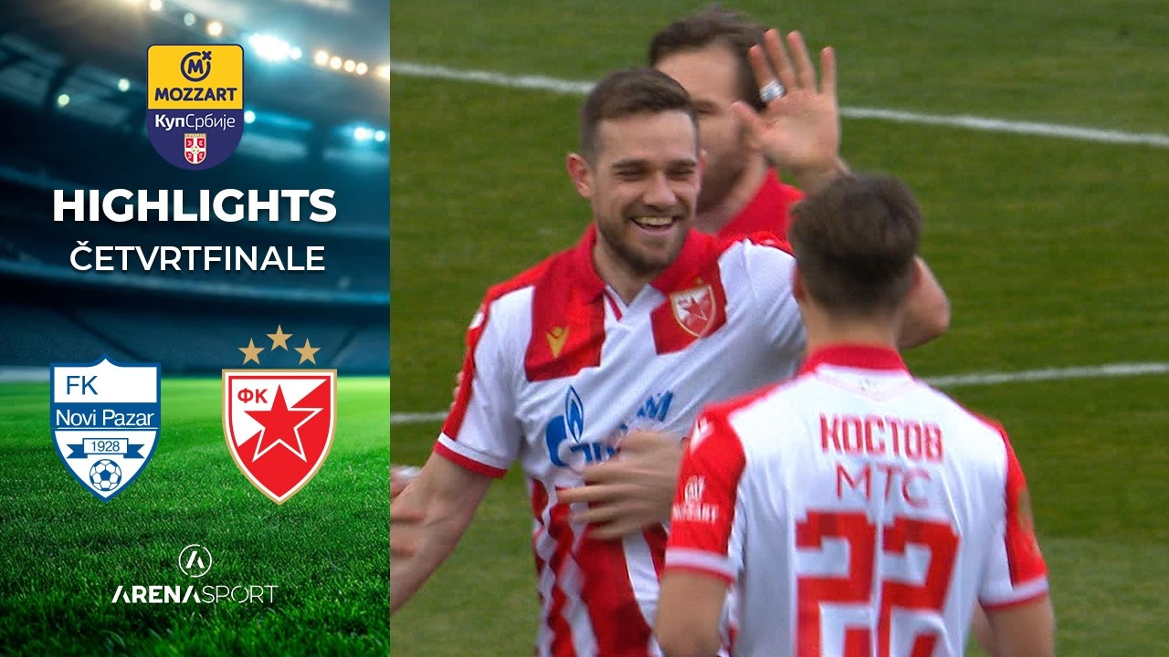 Novi Pazar - Crvena zvezda 0:2 | Kup Srbije četvrtfinale | 05. mart 2026.